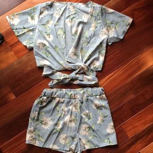 Matching set summer outfit